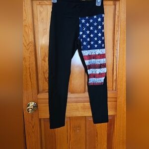 Born Primitive Patriotic Leggings In Undefeated Pattern